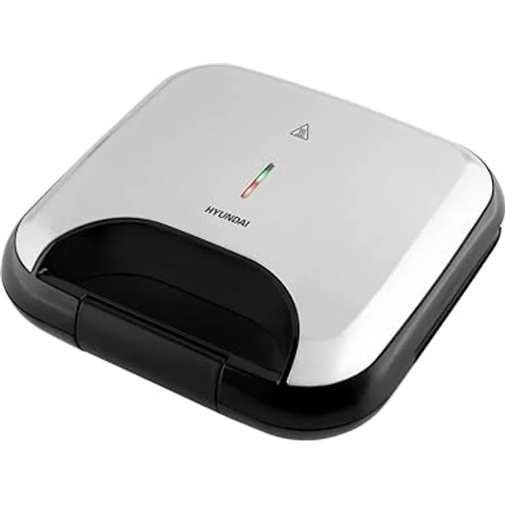 Hyundai Sandwichmaker HYUSM615, 750 W mit Antihaftbeschichtung und Betriebsanzeige – Bild 1