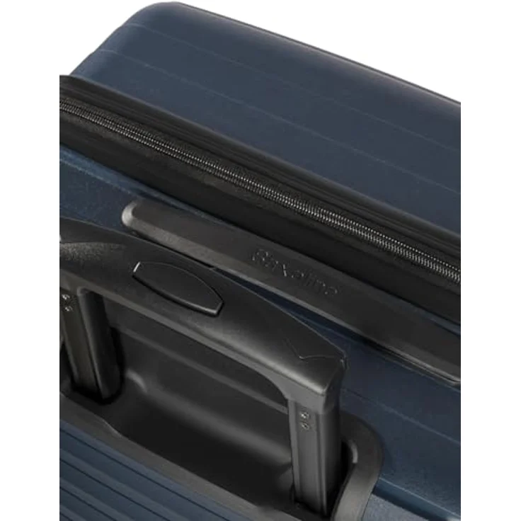 SAXOLINE großer Hartgepäck Check-in Koffer XL Trolley 49 x 33 x 75 cm aus hochwertigem ABS Material mit 4 Doppelrollen & TSA-Schloss | Fiesta Serie, für Damen und Herren – Bild 4