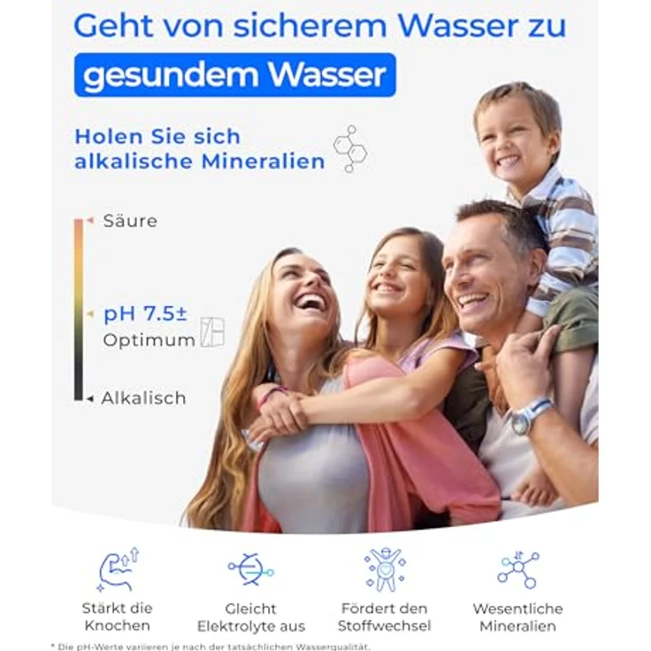 Waterdrop X12 Alkalisches Mineral pH+ Umkehrosmoseanlage, 11-stufige Filtration, 1200 GPD, NSF/ANSI 58&372 zertifiziert, tanklos, BPA-frei, Untertisch-Design – Bild 5