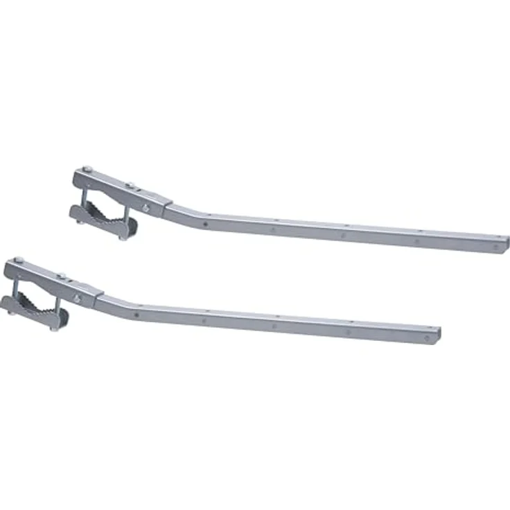 Sauvic 89425 - Wäscheständer für Geländer, grau, anpassungsfähiger und klappbarer – Bild 2