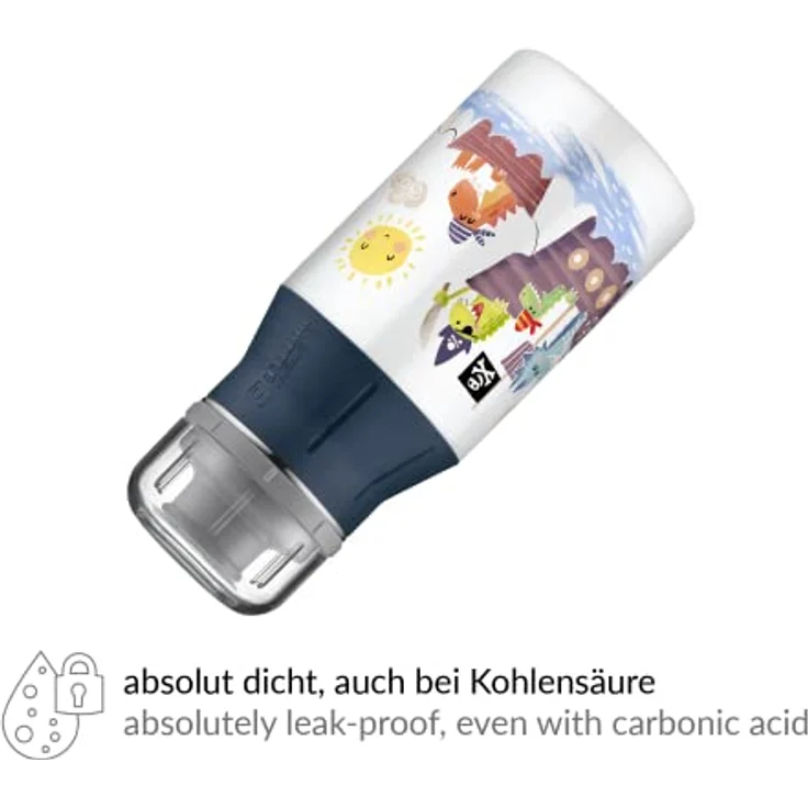 alfi elementBottle Kids (400 ml) sea adventures Kindertrinkflasche – Bild 3