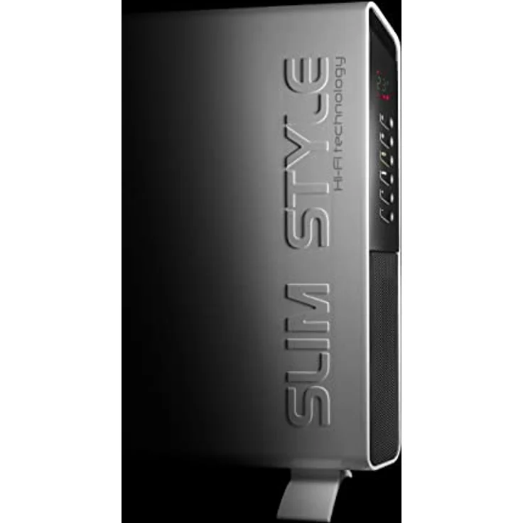 De'Longhi HCX 3220 FTS Konvektor, Schmales Design, schwarz, Konvektor – Bild 2