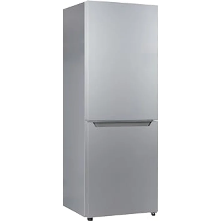 Respekta Savo KG144-52, Kühlschrank Kühl-Gefrierkombi freistehend, 144 cm, Silber, 157 L, 4-Sterne-Gefrierfach, Schnellkühl- und Schnellgefrierfunktion, LED-Beleuchtung – Bild 3