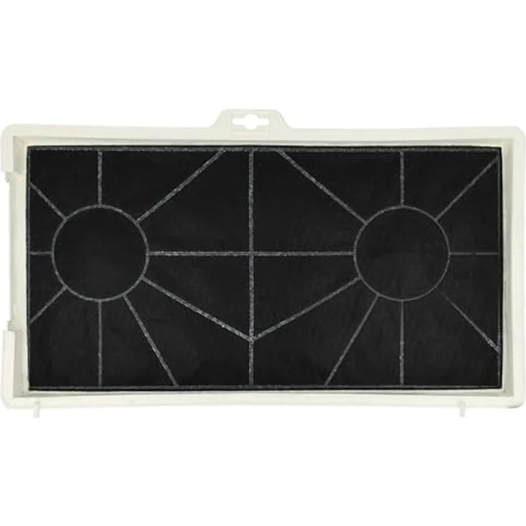 vhbw 4x Aktivkohlefilter kompatibel mit Siemens LB75564/03, LB75564/02, LB75564/01, LB57564/07 Dunstabzugshaube + Befestigungsmaterial, schwarz/weiß – Bild 4