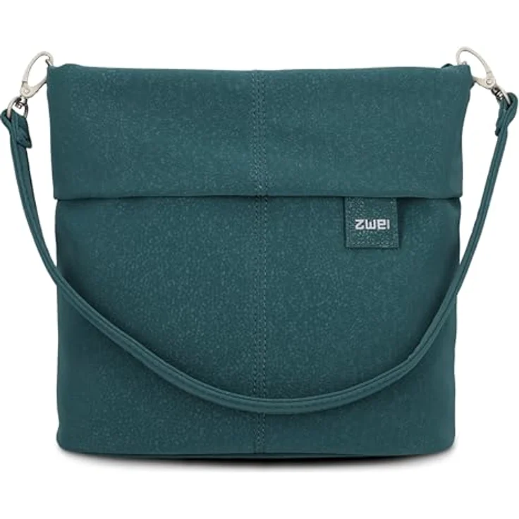 Zwei Mademoiselle.M Schultertasche 25 cm, elegante Handtasche in Schwarz – Bild 2