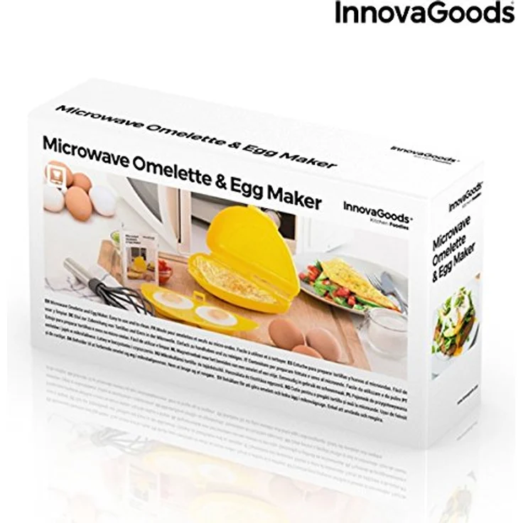 InnovaGoods Omlette Maker für die Mikrowelle – Bild 6