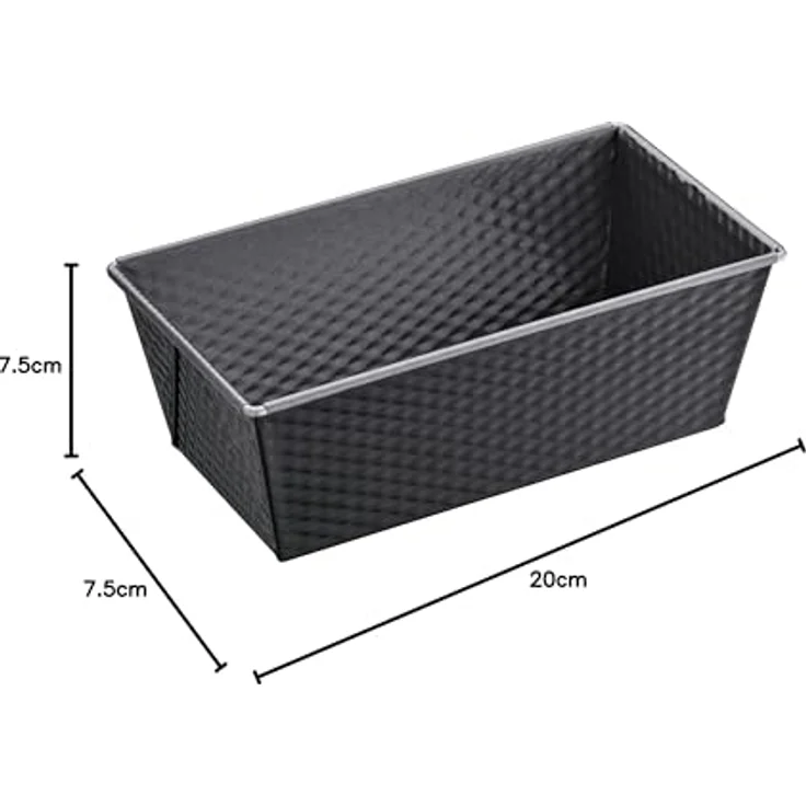 Kaiser Inspiration Mini Königskuchenform, 20 cm, antihaftbeschichtet, Backform für 1-2 Rezeptportion, gleichmäßige Bräunung, schwarz – Bild 8