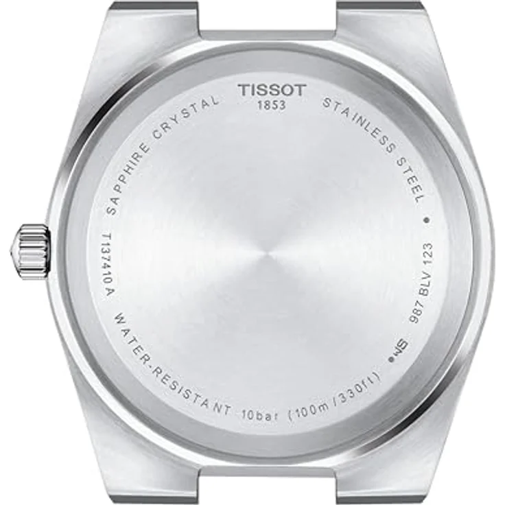 Tissot PRX Herren Armbanduhr, 40mm Quarzwerk, Edelstahlgehäuse, schwarzes Ziffernblatt, Datum – Bild 3