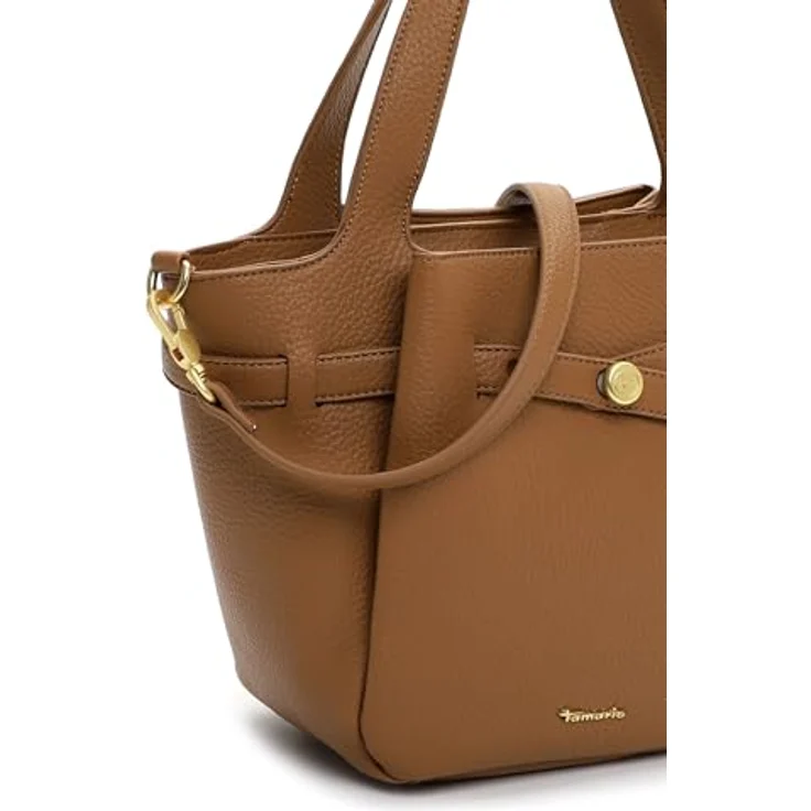 Tamaris Shopper TAS Kathi, Damenhandtasche aus hochwertigem Kunstleder mit Reißverschluss, schwarz – Bild 5