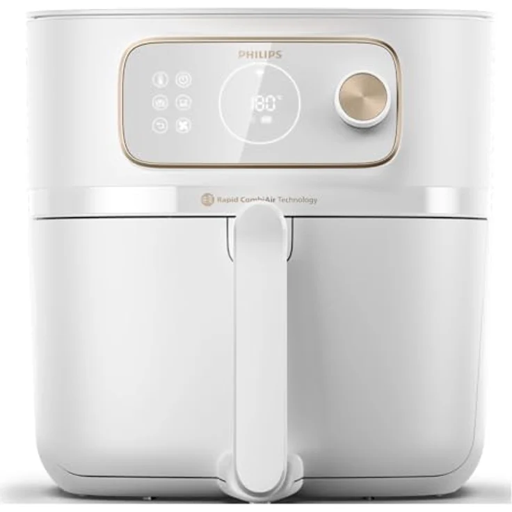 Philips Airfryer Combi XXL Connected 7000 Series Heißluftfritteuse mit Rapid CombiAir-Technologie, Auto-Cook-Programmen und HomeID-App – Bild 1