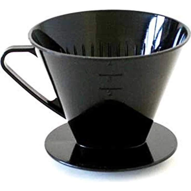 Hand Kaffeefilter Tasse Kunststoff wiederverwendbar – Bild 2