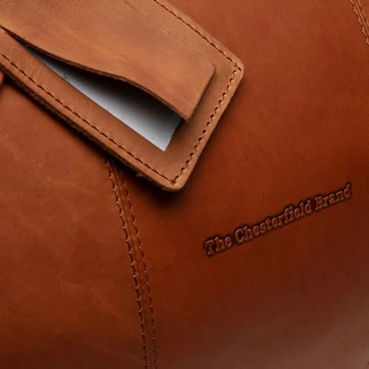 The Chesterfield Brand William Weekender Reisetasche, 100% Leder, 53 cm, braun – Bild 6
