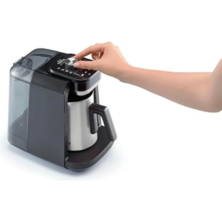 Arzum Okka Rich Spin Pro Plus, Filterkaffeemaschine mit 8 Zubereitungseinstellungen, schwarz – Bild 9