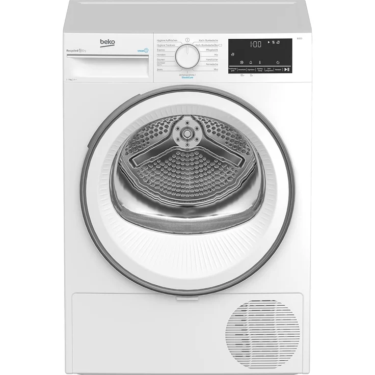 Beko B3T41239, Wärmepumpentrockner, A++, Fassungsvermögen 7 kg, Standgerät, Breite 59,7 cm – Bild 1