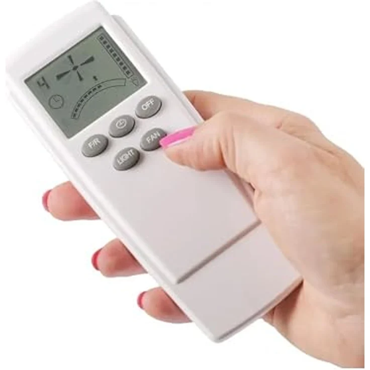 CasaFan ECO VENTOS IP44 102 WE-WE, Deckenventilator mit WiFi, Fernbedienung, Timer und Winterbetrieb, weiß – Bild 3