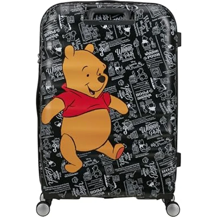 American Tourister Wavebreaker Disney FL - Spinner L, Koffer, 77 cm, 96 L, Mehrfarbig (Winnie The Pooh) - Robuster Koffer mit recycelter Innenausstattung – Bild 4