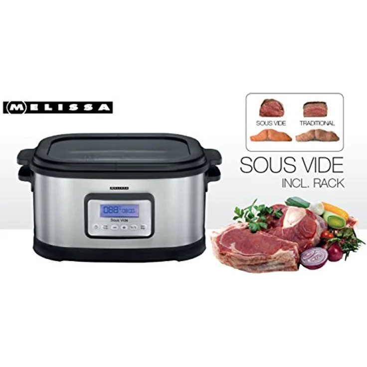 Melissa Sous Vide Edelstahl Profi Niedrigtemperaturgarer – Bild 7