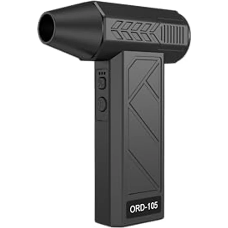 LMG Germany 2-in-1 Akku-Handstaubsauger & Gebläse, 5000 mAh, 60 Min. Laufzeit, 140 W, beutellos, leicht, USB-C, 5 Aufsätze, Schwarz – Bild 2