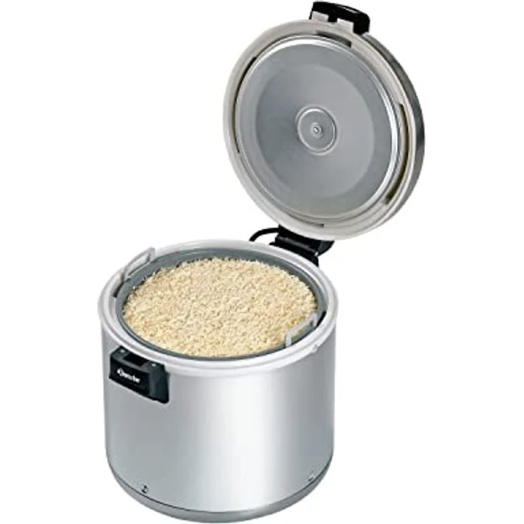 Bartscher Reiswärmer mit Ringwärme, Antihaftbeschichtung, 8,5 kg Fassungsvermögen, Edelstahl – Bild 3