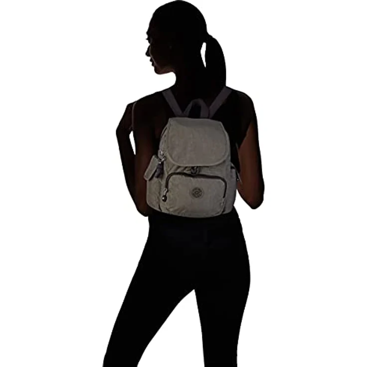 Kipling Basic City Pack Mini City Rucksack, 29 cm, 100% Polyamid, olivgrün – Bild 2