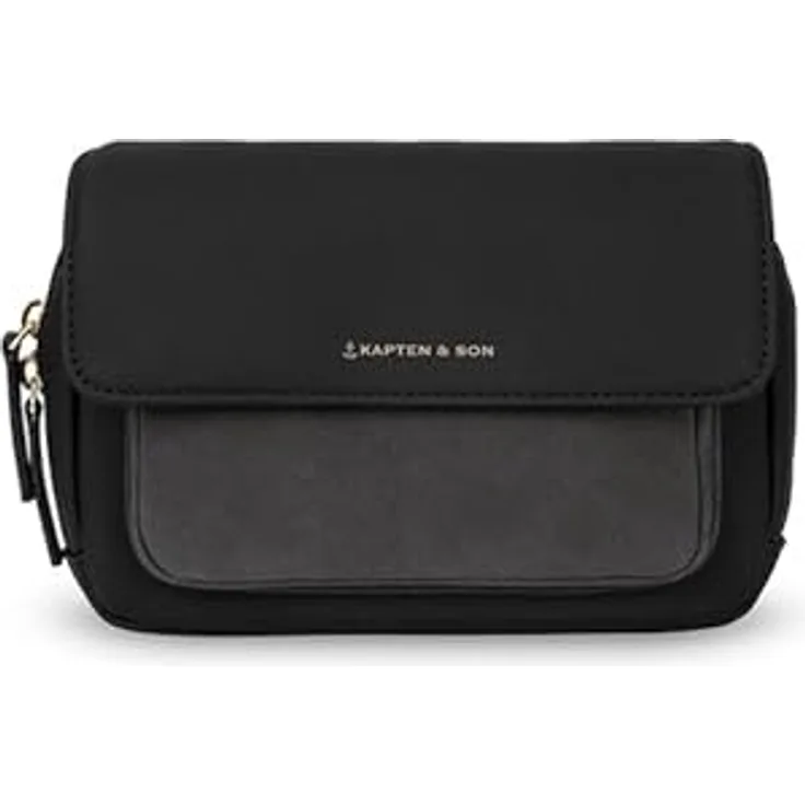 Kapten & Son Visby Gürteltasche, 18.5 cm x 6 cm x 12 cm, grau, aus 100% PET
