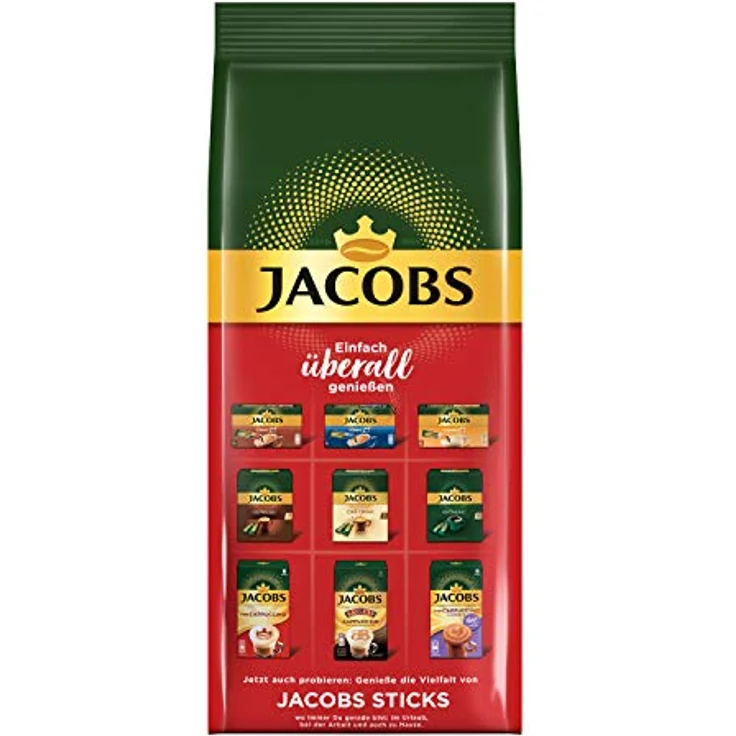 Jacobs Cappuccino erstklassiger Geschmack im Nachfüllbeutel 400g – Bild 2