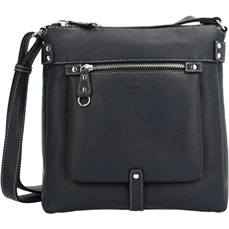 Picard Loire Schultertasche, Umhängetasche aus 100% Synthetik, violett – Bild 10