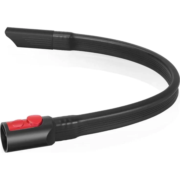 FELIXLEO Universalbodendüse Flexibele Fugendüse für Dyson V11 V10 V15 V12 V8 V7, Hochwertiges ABS und Gummi, 180° Biegewinkel, 1-tlg