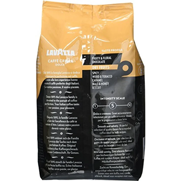 Lavazza Caffè Crema dolce, 1000g ganze Bohne – Bild 2
