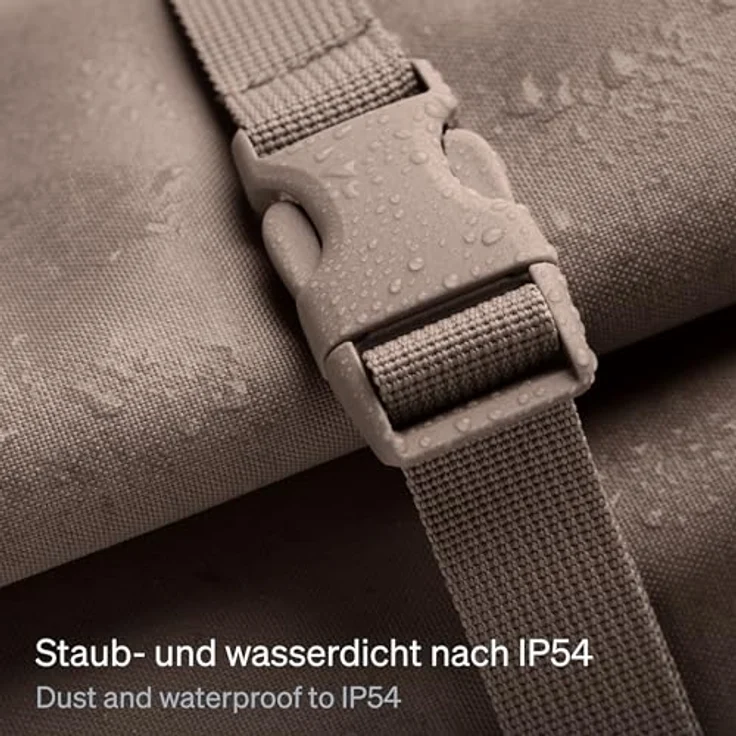 Got Bag Freizeitrucksack Rolltop Lite 2.0, 26 l, Monochrome Oyster, 32 cm Breite, 15 cm Tiefe – Bild 5