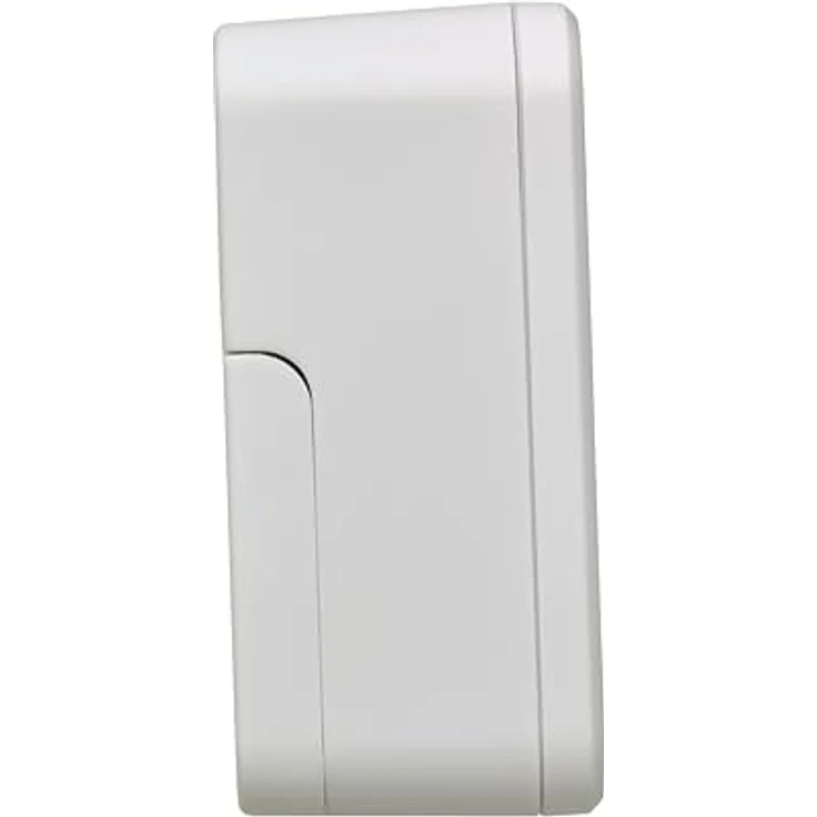 TFA Dostmann Mini Wecker 60.2044.02, Digitaluhr mit Temperaturanzeige, batteriebetrieben, inkl. Datum und Weckalarm, klein, weiß – Bild 3