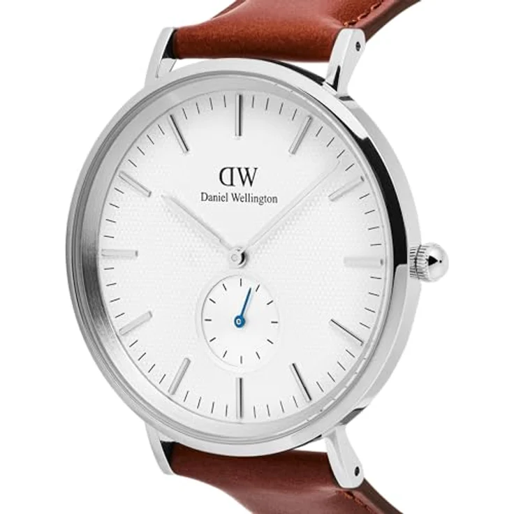 Daniel Wellington Classic Multi-Eye 40mm Herren Uhr, Silber, Japanisches Quarzwerk – Bild 4