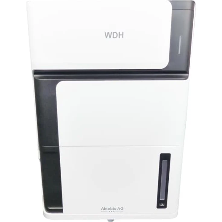 Aktobis WDH-106LE Luftentfeuchter, 8 L/Tag, leiser Betrieb, moderne Design, Timer-Funktion, Automatik und Kindersicherung – Bild 3