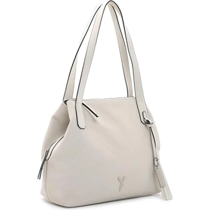 Suri Frey SFY Romy Shopper Tasche 35 cm, beige, aus 100% Polyurethan, Schultertasche – Bild 4