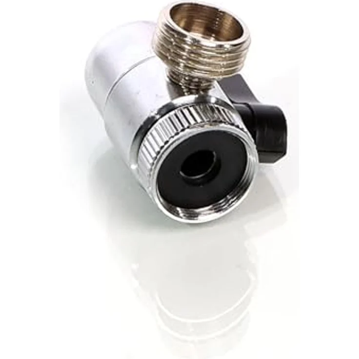 Naturewater 2 Wege Hahn Wasserhahn Adapter, 20 mm (3/4") Anschluss für Auftischfilter und Trinkwasserfiltration – Bild 9