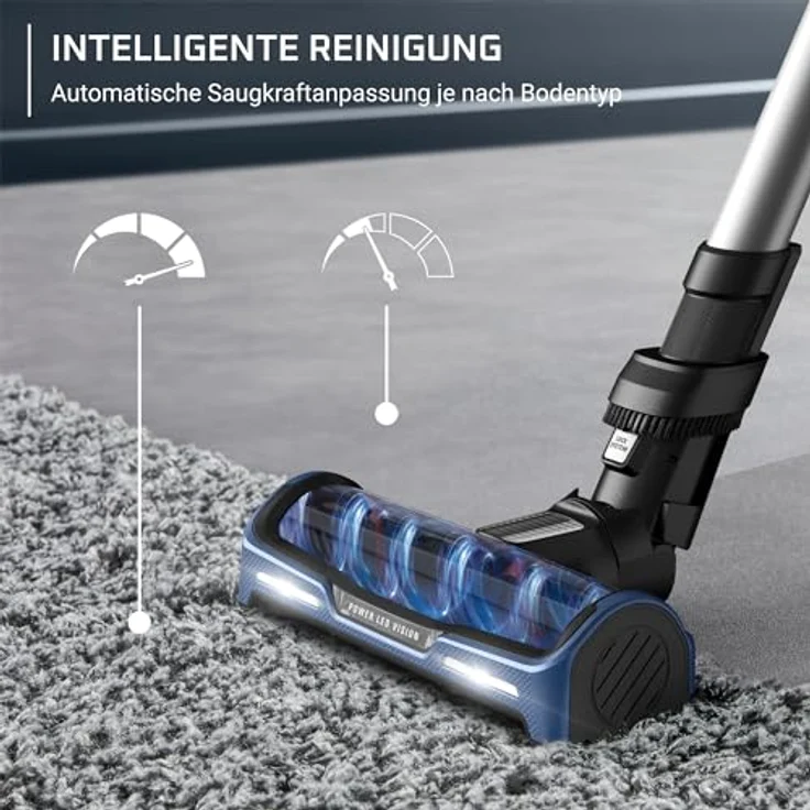 Rowenta X-Force Flex 14.60 Aqua, Kabelloser Staubsauger mit Wisch-Funktion, Flex-Gelenk, bis zu 200 AirWatt und 70 min Akku-Laufzeit, RH99C3WO – Bild 3