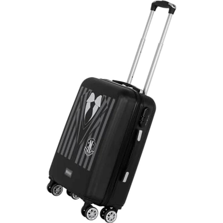 Karactermania Handgepäckkoffer Wednesday Uniform, ABS Trolley Koffer 55 cm, für Kinder ab 8 Jahren – Bild 3