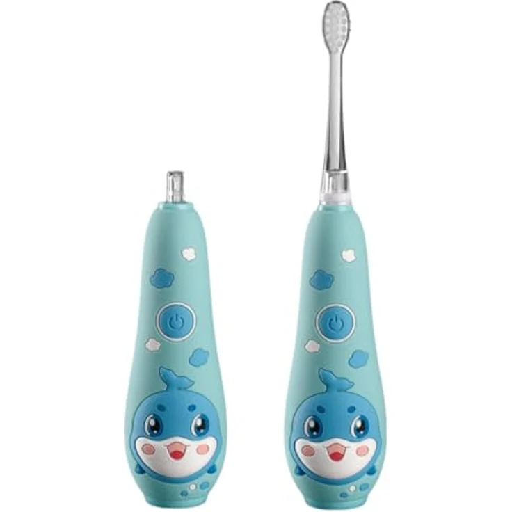 Concept Kido Smile ZK3020, elektrische Schallzahnbürste für Kinder 1-5 Jahre, blaue Farbe, sanfte und gründliche Zahnreinigung – Bild 2