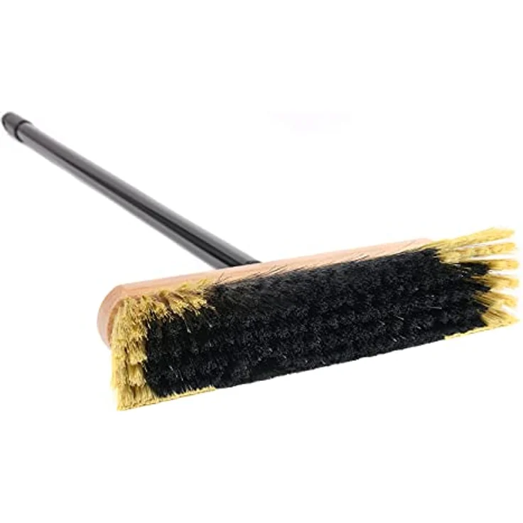 BawiTec Zimmerbesen 30 cm Kehrset Teleskopstiel Handfeger Kehrschaufel Kehrgarnitur Besen Set Gummilippe feine weiche Borsten für Haus Hobby Werkstatt Büro Gastro – Bild 5