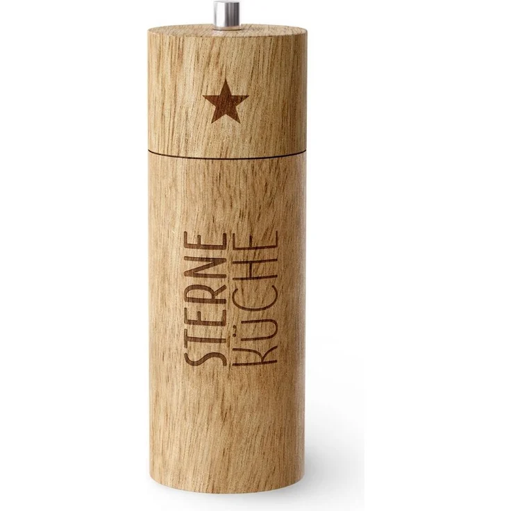 La Vida Salz-/Pfeffermühle Holz mit Motiv Auswahl La Vida Art: mit Keramikmahlwerk, einstellbarem Mahlgrad, Naturholz Farbe: Tests, Infos & Preisvergleich