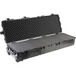 PELI 1770 Transportkoffer mit Extrem Robusten Rollen aus Polyurethan, IP67 Wasserdicht, 120L Volumen, Schaum, Schaum, Schwarz