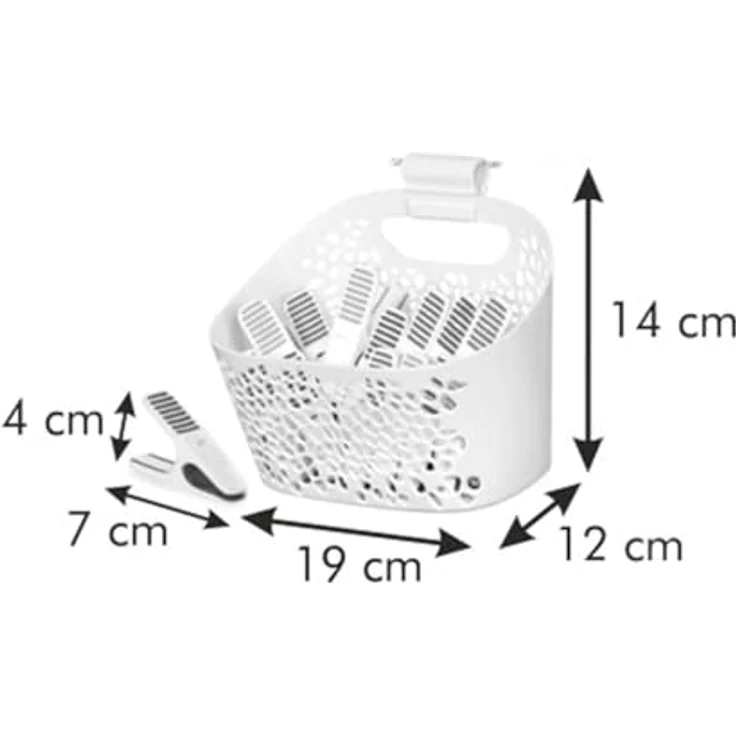 Tescoma T900724 Mollette per bucato Wäscheklammern, mehrfarbig – Bild 8