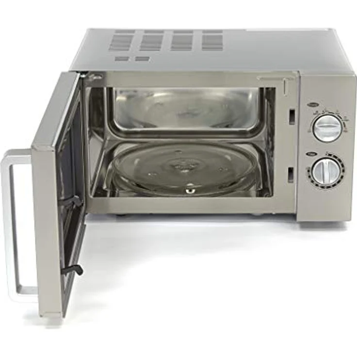Maxima Horeca Mikrowelle, 900W mit 6 Programmen, 25L, Edelstahl, für Platten bis Ø33 cm – Bild 6