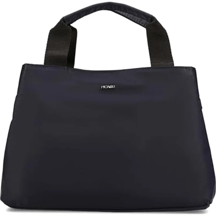 Picard Shopper Happy, Nylon Einkaufstasche, wasserabweisend, schwarz, drei Fächer – Bild 1