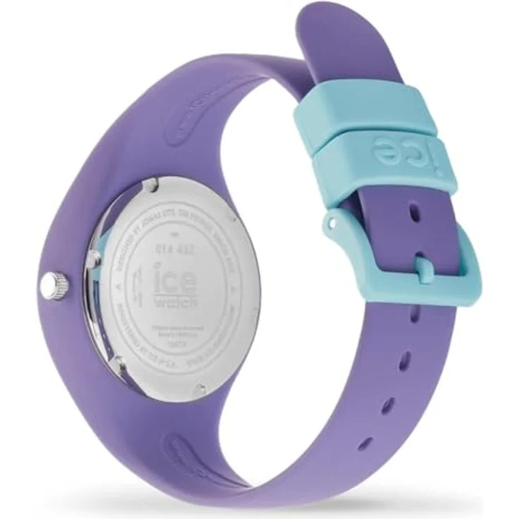 ICE-WATCH ICE ola kids Mermaid, lilafarbene Mädchenuhr mit Silikonarmband, 34mm, wasserdicht bis 10 ATM, ultraleicht (30g) – Bild 4