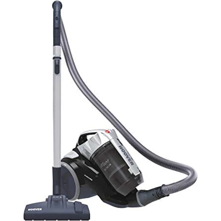 Hoover KHROSS KS31PAR 011 39002170, Bodenstaubsauger ohne Beutel, Schwarz und Grau, Multizyklonische Technologie, 550 W – Bild 1
