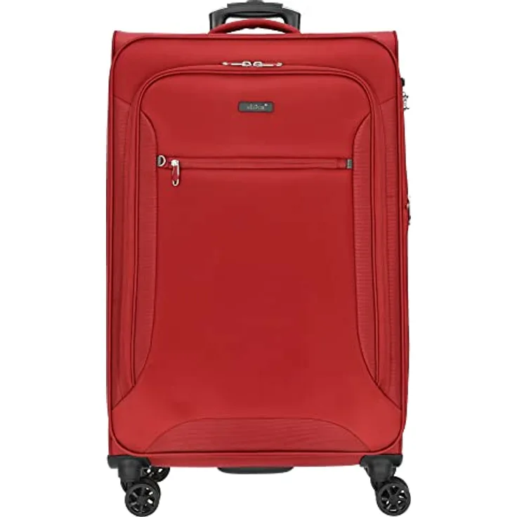 D&N Travel Line 6404 Koffer, 78 cm, 100L, Bordeaux