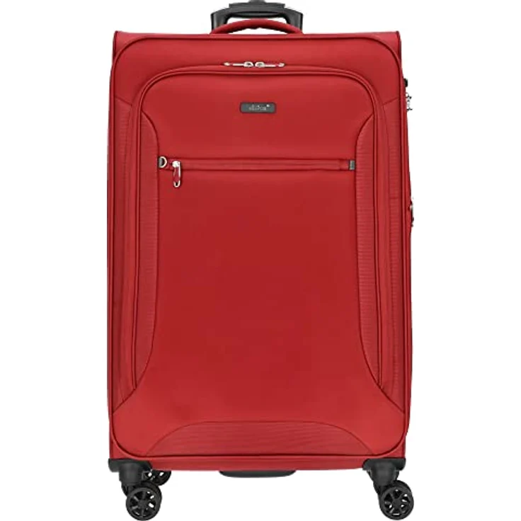 D&N Travel Line 6404 Koffer, 78 cm, 100L, Bordeaux – Bild 1