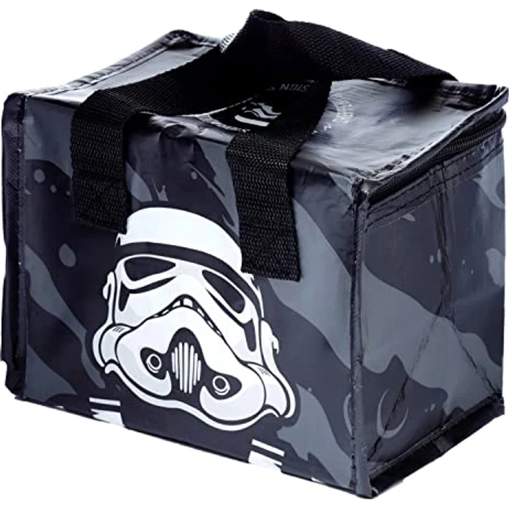 Puckator The Original Stormtrooper schwarz recycelte Plastikflasche RPET wiederverwendbare Kühltasche Lunch Box – Bild 7