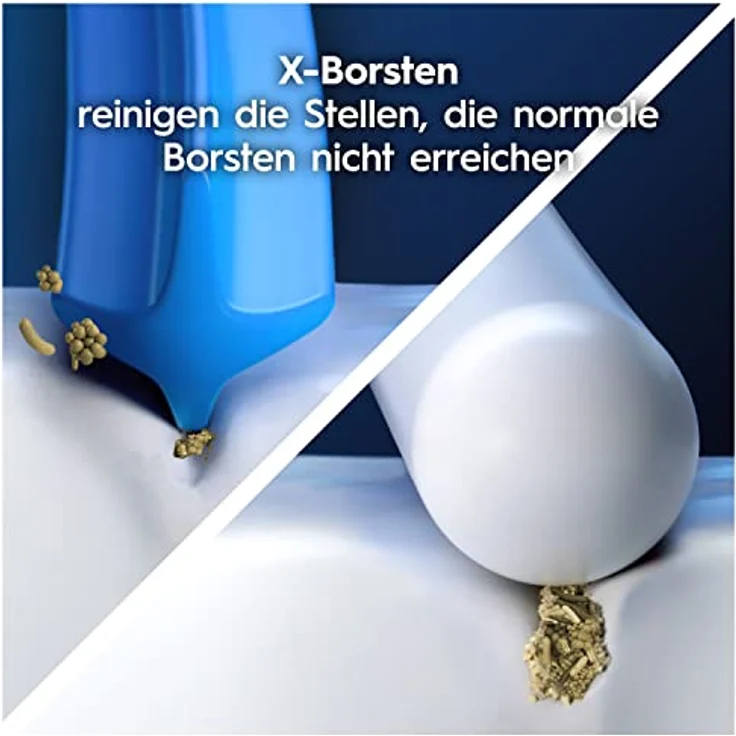 Oral-B Pro Precision Clean Aufsteckbürsten für elektrische Zahnbürste, 8 Stück, Zahnreinigung mit innovativen X-förmigen Borsten, Original Oral-B Zahnbürstenaufsatz, Designed in Germany – Bild 2